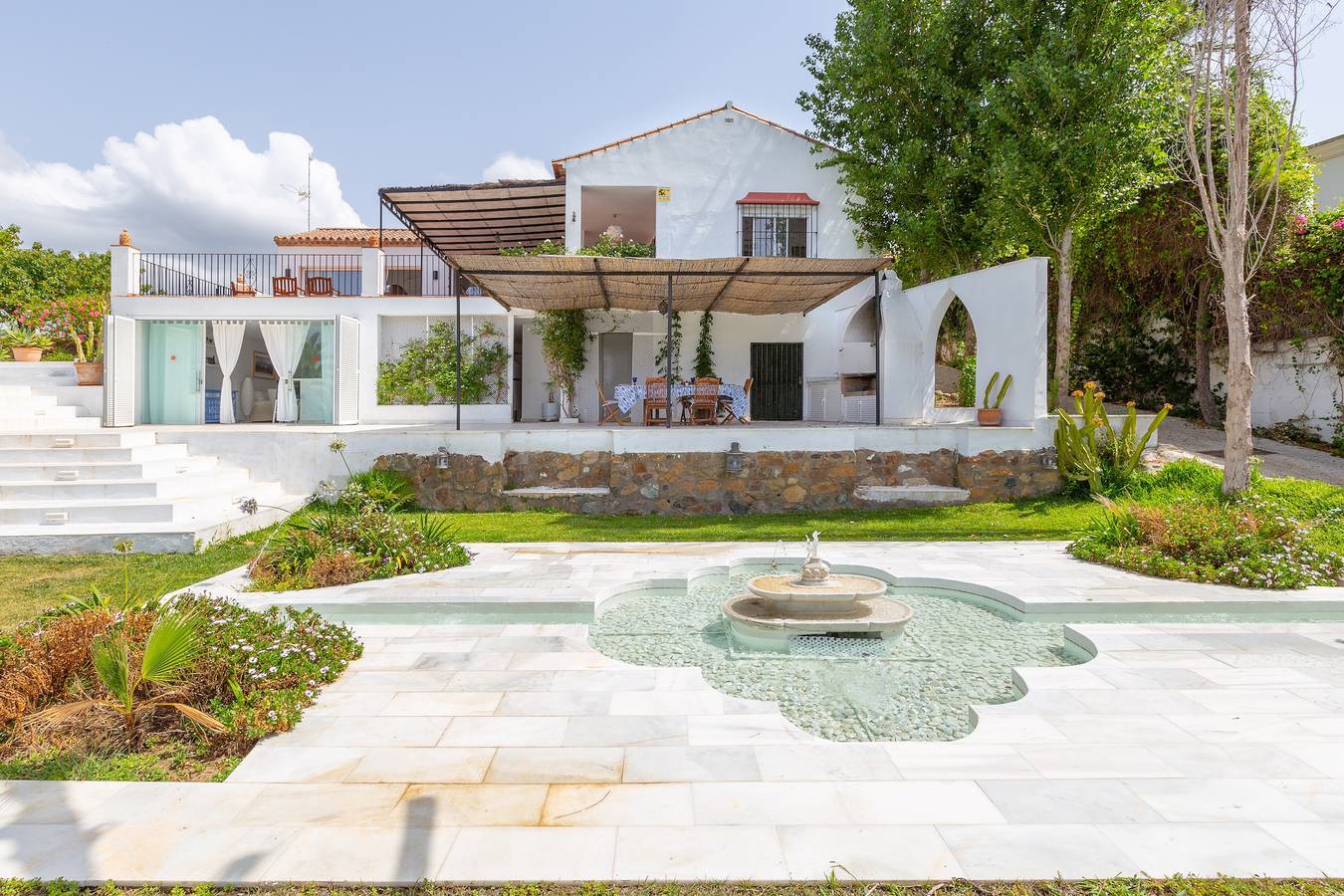 Finca "Almijan Alegria" with Sea & Mountain View, Pool and Wi-Fi in Reinoso, Estepona