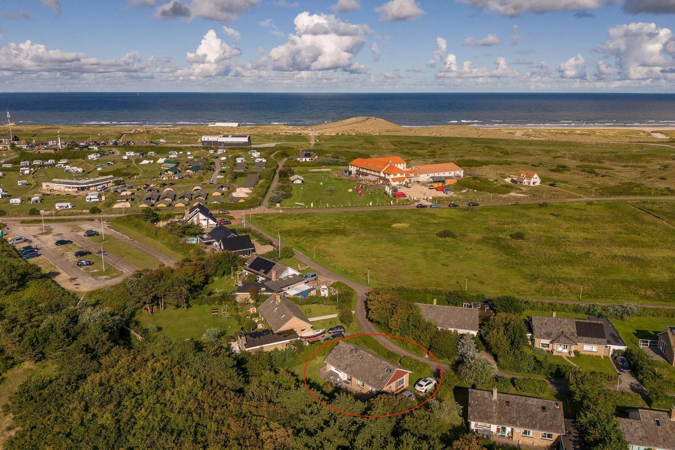 Great Vakantiehuizen — Korfwaterweg 41 in Petten, Nederlandse Noordzeekust
