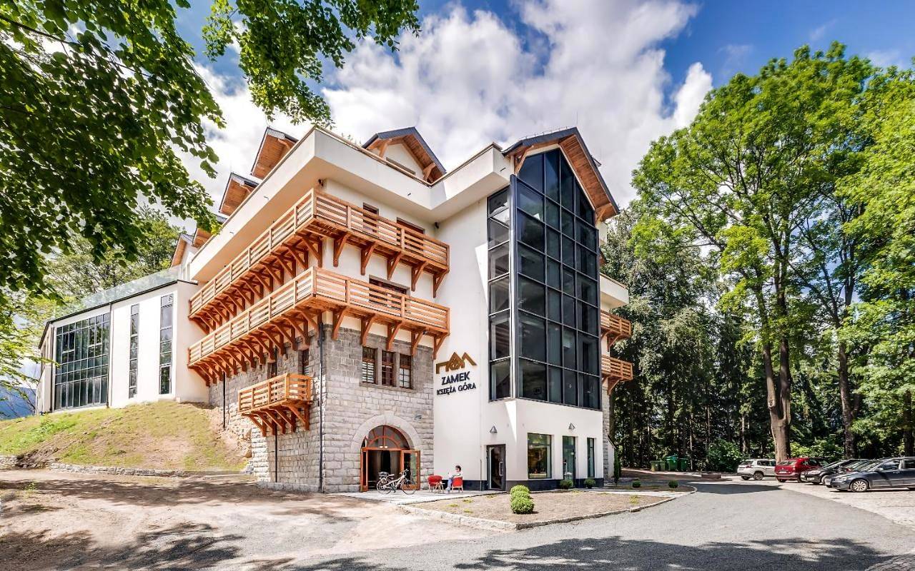Zamek Księża Góra in Karpacz, Sudety (Polska)