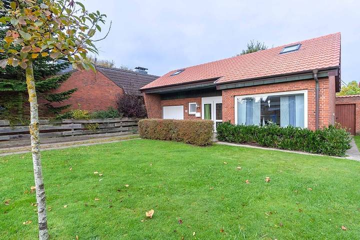 Ferienhaus für 6 Personen, mit Terrasse und Garten, kinderfreundlich