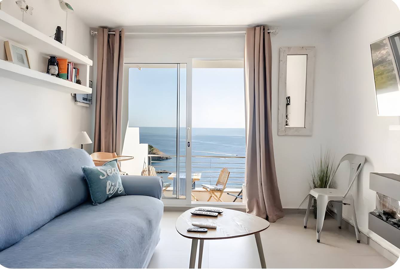 Ganzes Studio, Icaros 4, Studio auf den Klippen von Begur mit spektakulärem Meerblick in sa Tuna, Begur