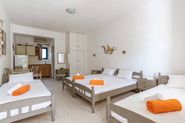 Location de vacances pour 4 personnes, avec jardin et balcon dans Andros - 4