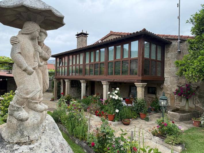 Casa rural para 2 personas, con Terraza y Jardín además de Piscina y Vistas en Padrón - 3