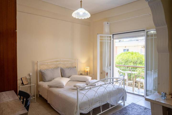 Vakantieappartement voor 4 personen, met whirlpool en tuin, kindvriendelijk in Lesbos