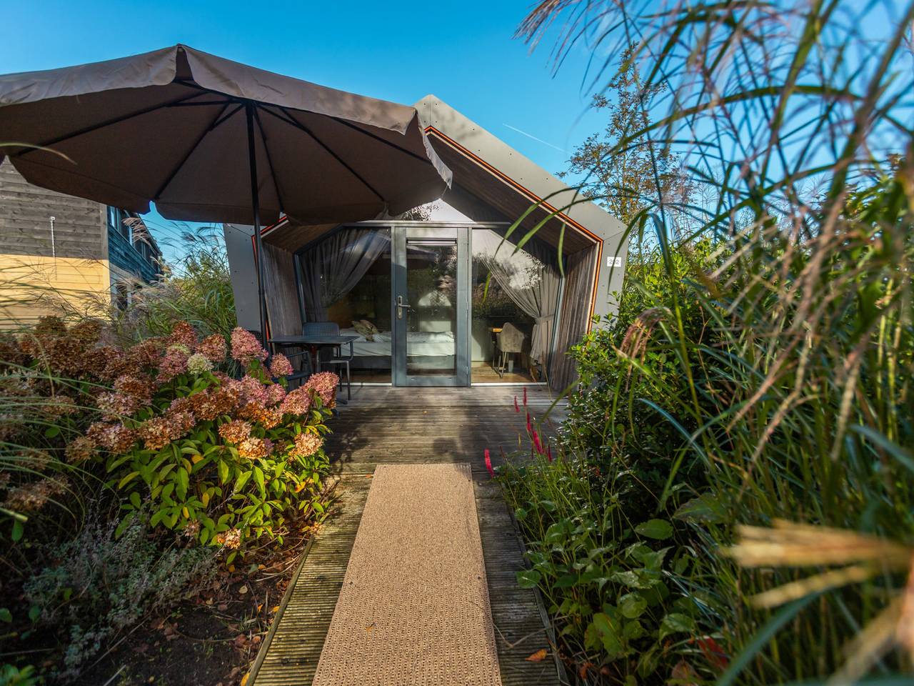 Vakantiepark Wiedense meren - Tiny house in Nationalpark Weerribben-Wieden
