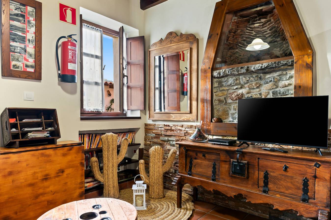 Landhaus 'La Casina Del Fresnu' mit Gemeinschaftsgarten, Balkon und Wlan in Villaviciosa, Costa Verde (Spanien)