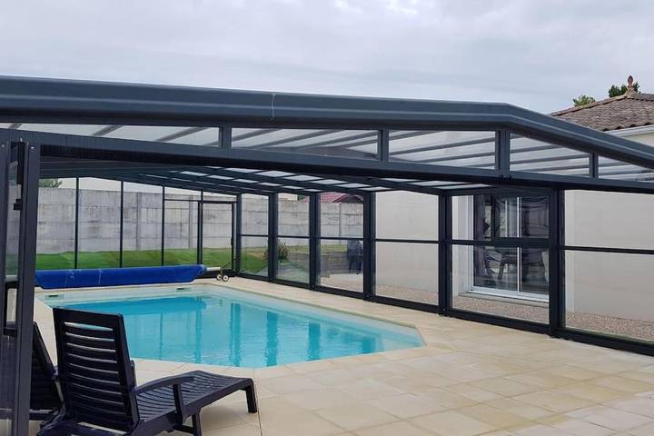 Maison de vacances pour 8 personnes, avec piscine et jardin