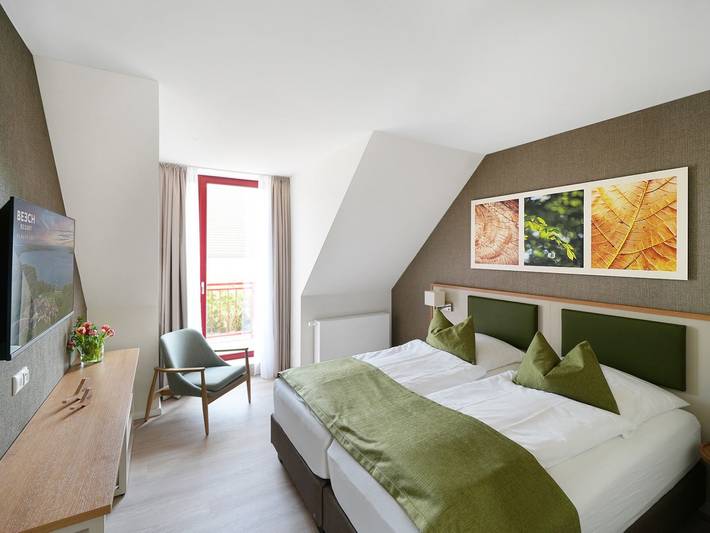 Ferienwohnung für 4 Personen, mit Terrasse und Garten sowie Sauna und Ausblick in Ganzlin - 3