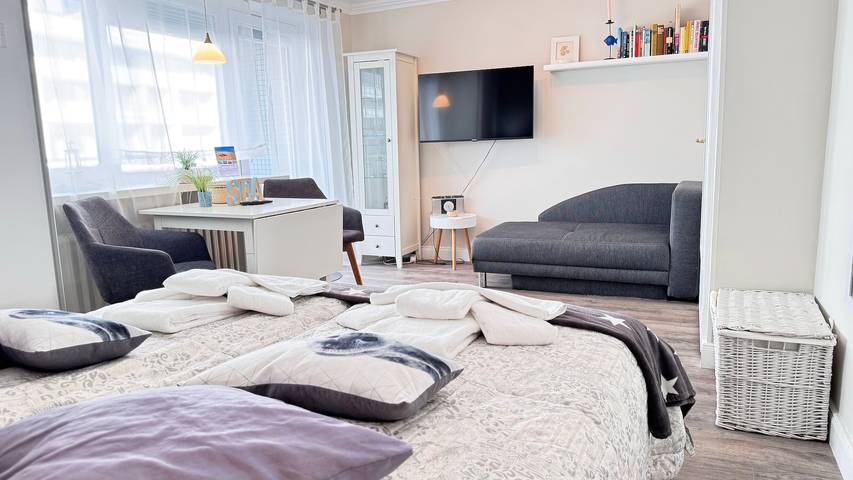 Ferienwohnung für 2 Personen, mit Balkon - 1