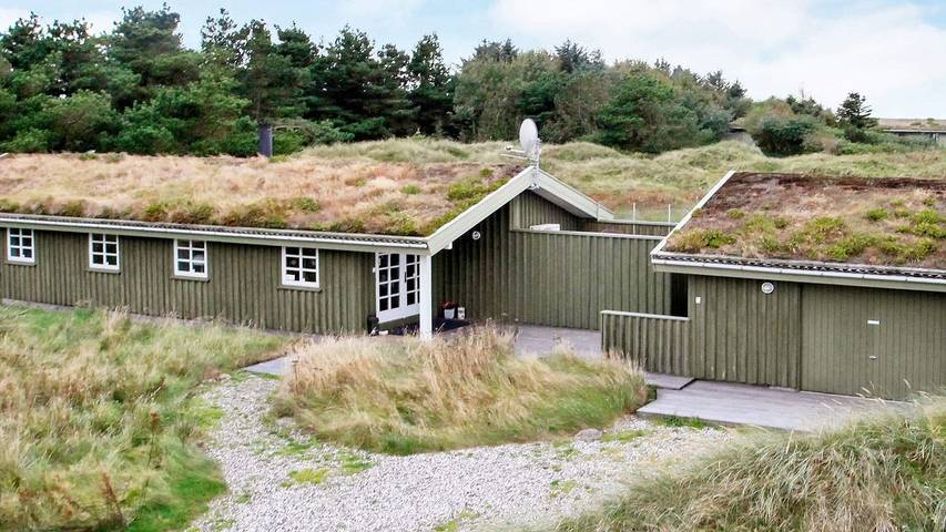 Ferienhaus für 6 Personen, mit Sauna und Whirlpool sowie Terrasse, mit Haustier in Grønhøj Strand