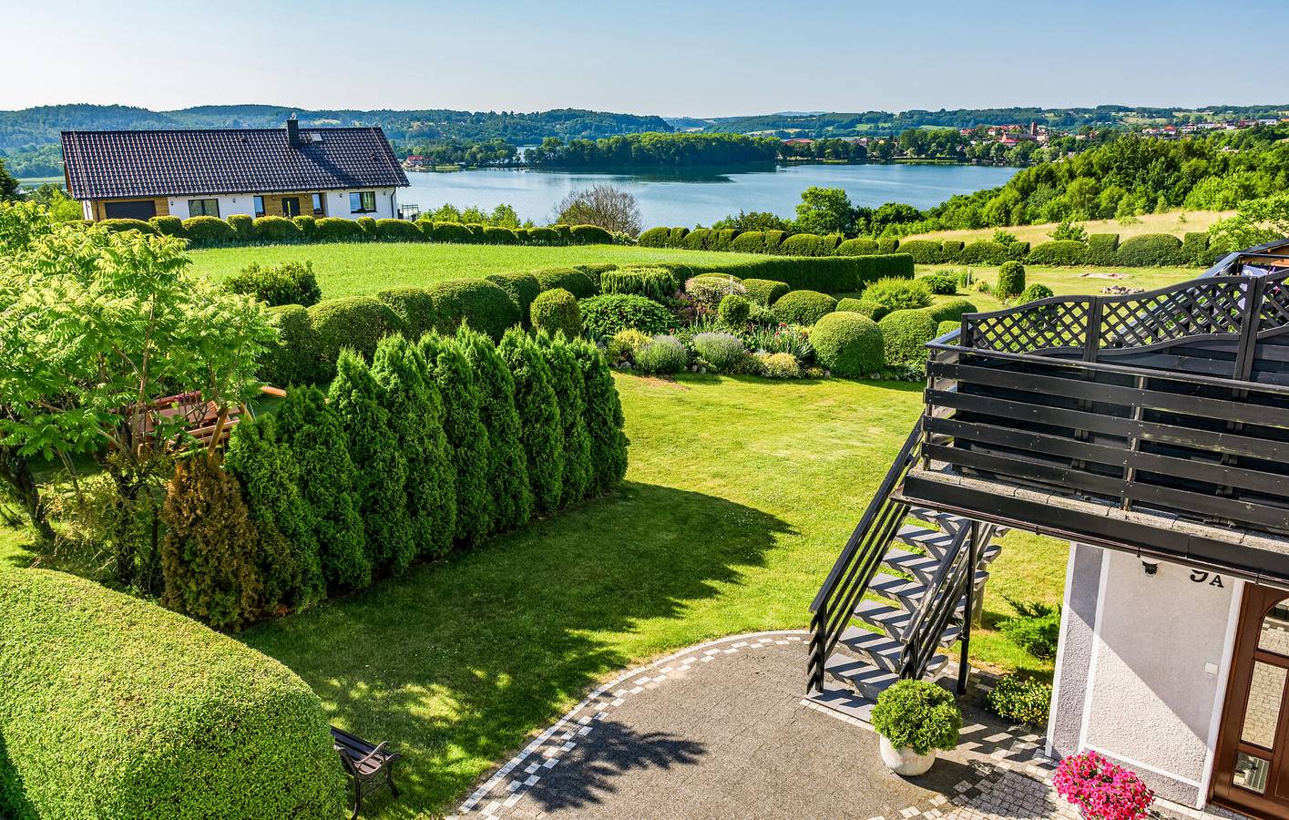 Ganze Ferienwohnung, Ferienwohnung für 2 Personen mit Seeblick in Chmielno