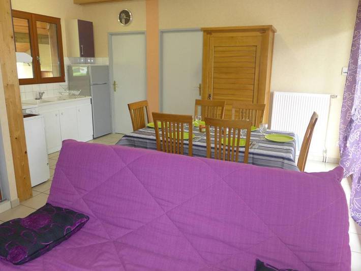 Location de vacances pour 6 personnes, avec Terrasse et Jardin à Viéville - 2