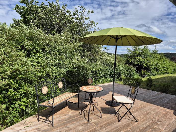 Ferienwohnung für 2 Personen, mit Balkon und Balkon/Terrasse sowie Terrasse und Garten an der Rhön - 3