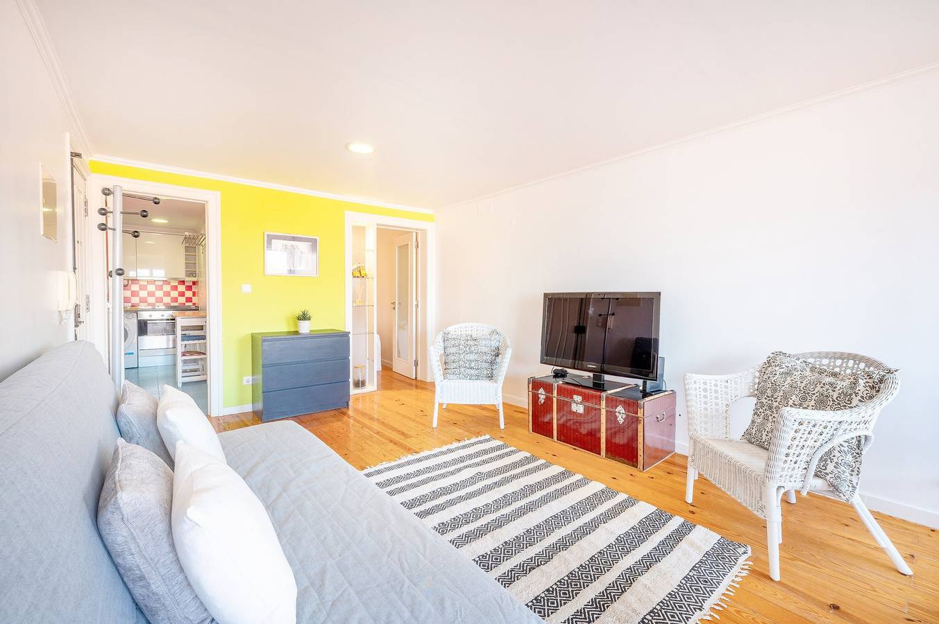 Ganze Wohnung, Ferienwohnung für 2 Personen mit Balkon in Santa Maria Maior, Costa de Lisboa