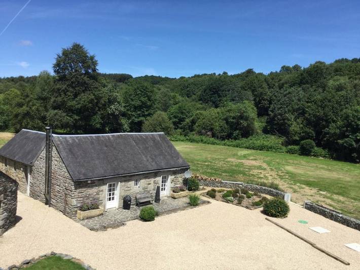 Lodge pour 4 personnes, avec vue et jardin