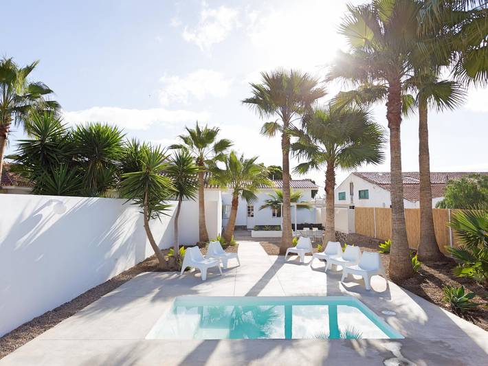 Casa rural con piscina para 6 personas, con piscina y jardín en Canarias - 3