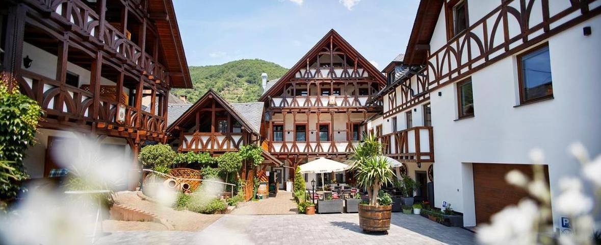 Hotel für 2 Personen, mit Terrasse und Ausblick