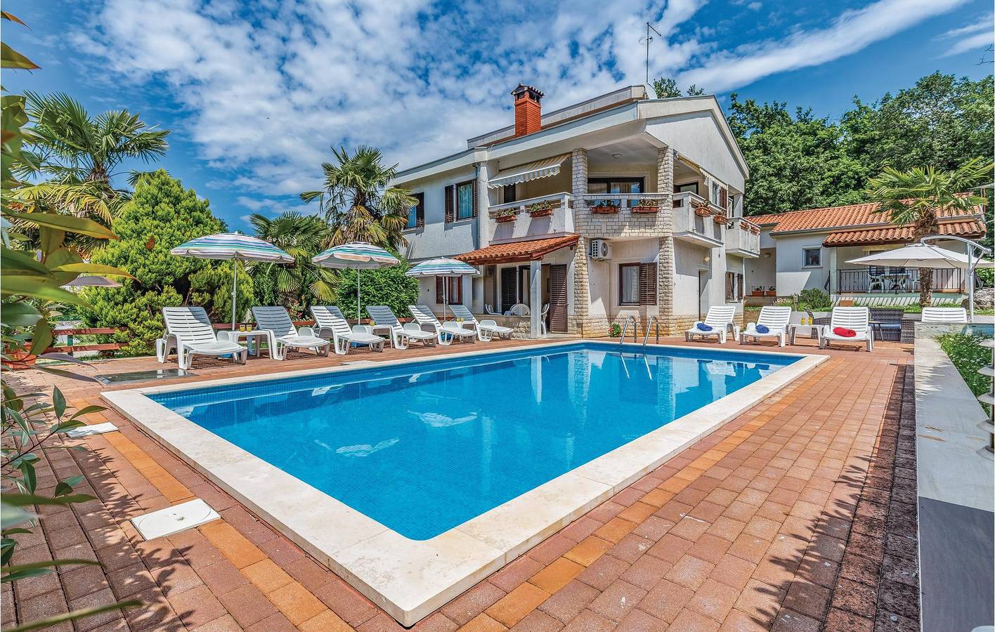 Ferienhaus für 4 Personen mit Terrasse in Kukci, Porec und Umgebung
