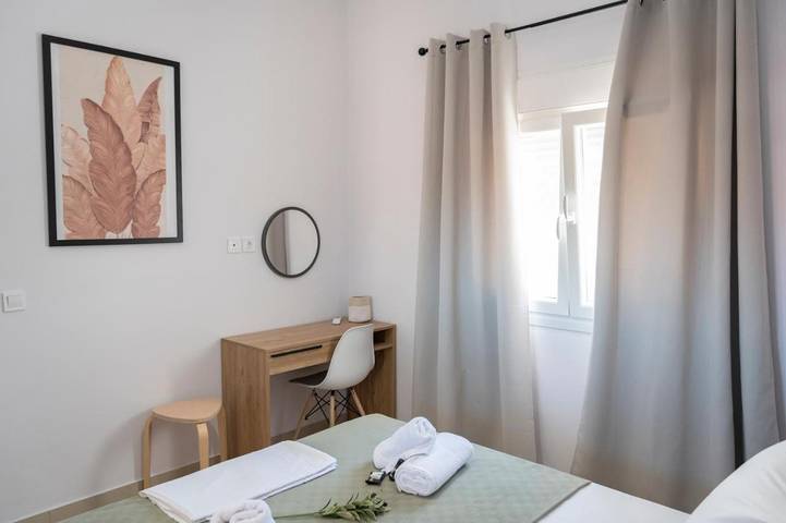 Gîte pour 6 personnes, avec vue et terrasse, animaux acceptés dans Σκάλα Ερεσού - 3