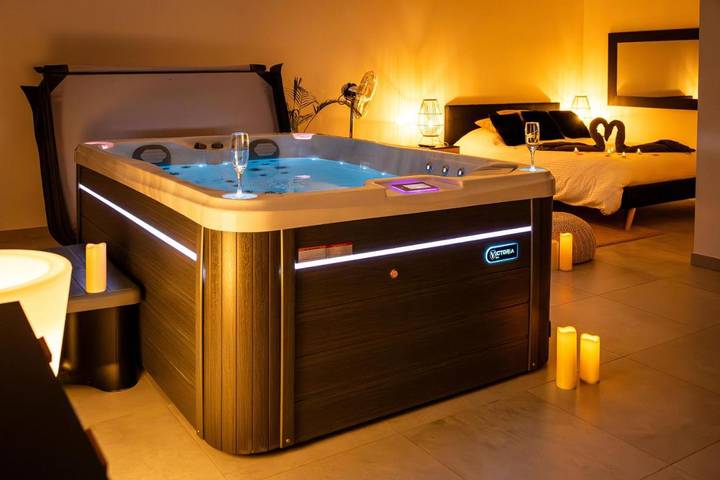 Maison de vacances pour 2 personnes, avec terrasse et jacuzzi - 1