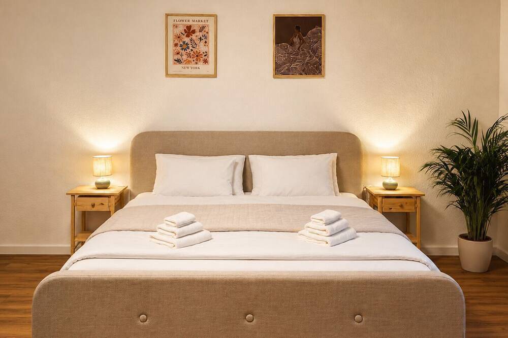 Ganze Wohnung, Central All-Inclusive Apartment in Wiesbaden – Furnished & Flexible in Wiesbaden, Südhessen