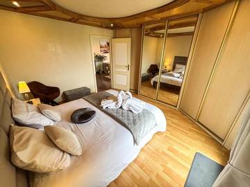 Gîte pour 4 personnes, avec balcon et vue à Lingolsheim