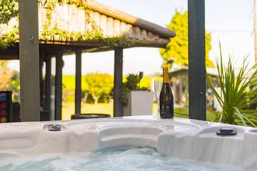 Maison de campagne pour 2 personnes, avec jacuzzi et jardin à Folkestone