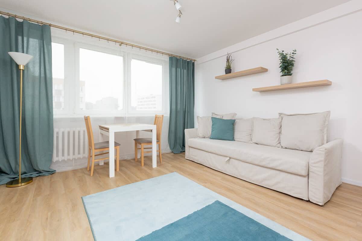 Entire studio, Malawskiego 5 | Studio in Warsaw | Balcony in Mokotów, Warsaw