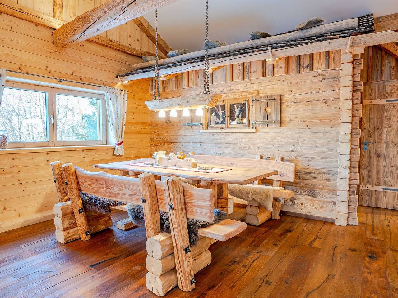 Ganze Ferienwohnung, Allgäuer Stüble - Ferienwohnung mit Bergblick, Kamin und Balkon in Grünenbach, Bayerisch Schwaben