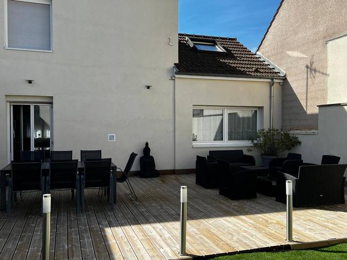 Maison de vacances pour 8 personnes, avec jardin