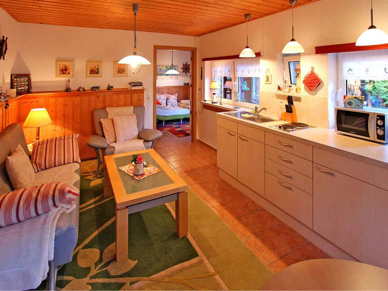 Ganze Ferienwohnung, Bannemin, Ferienhaus Inseltraum in Mölschow, Usedomer Norden