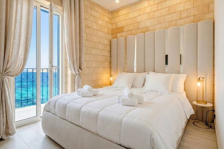 Appartamento vacanze per 4 persone, con Vista oceano e Balcone/Terrazza a Polignano a Mare