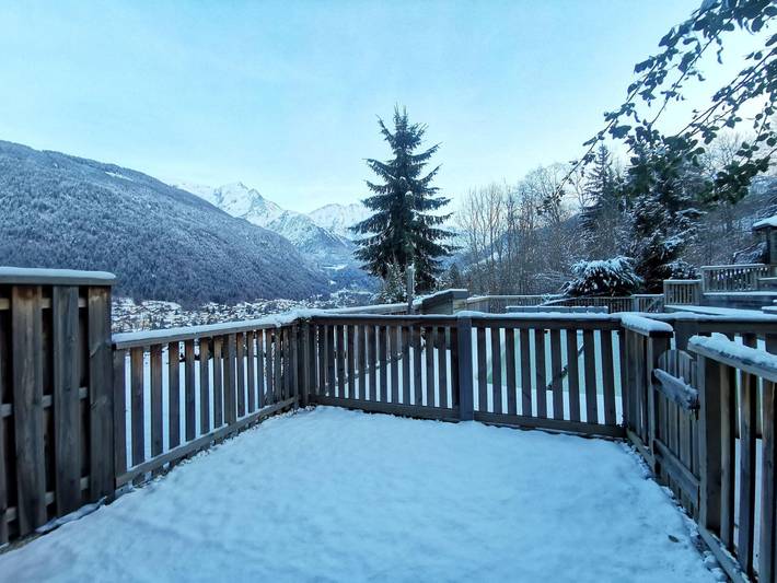 Chalet pour 4 personnes, avec terrasse à Saint-Gervais-les-Bains