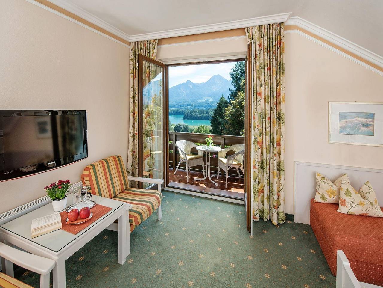 Ferienhotel Schönruh **** - Einbettzimmer Morgentau - Abendrot in Karawanken und Bachergebirge, Villach