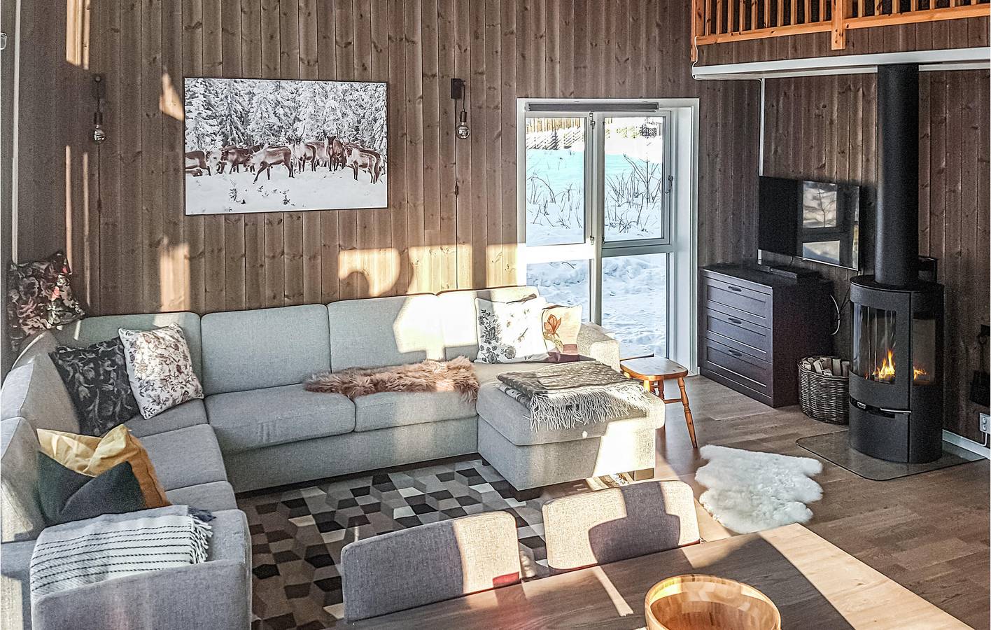 Ferienhaus für 8 Personen mit Terrasse in Ringsaker