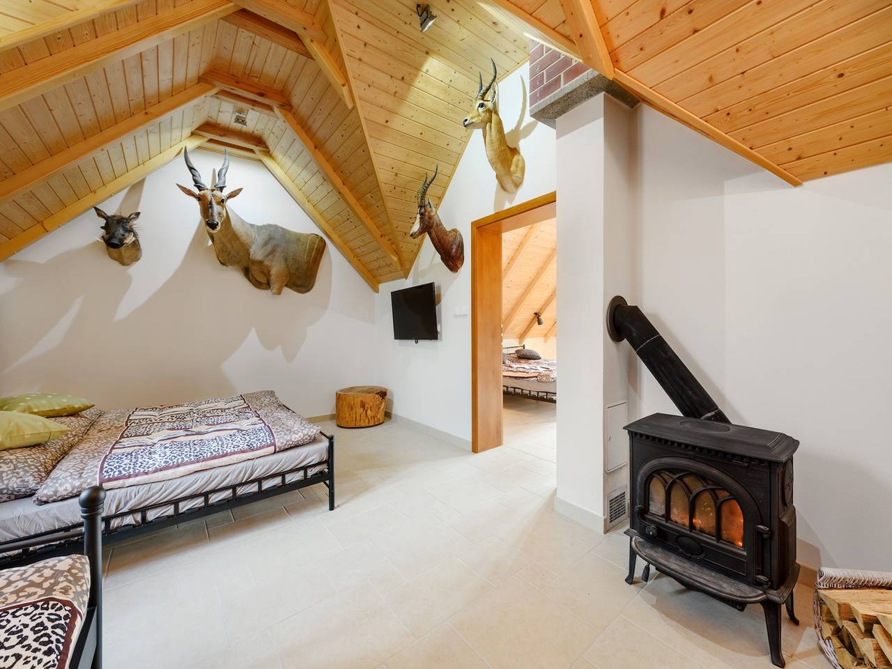 Villa in Varvažov nahe Skipisten in Pisek und Umgebung