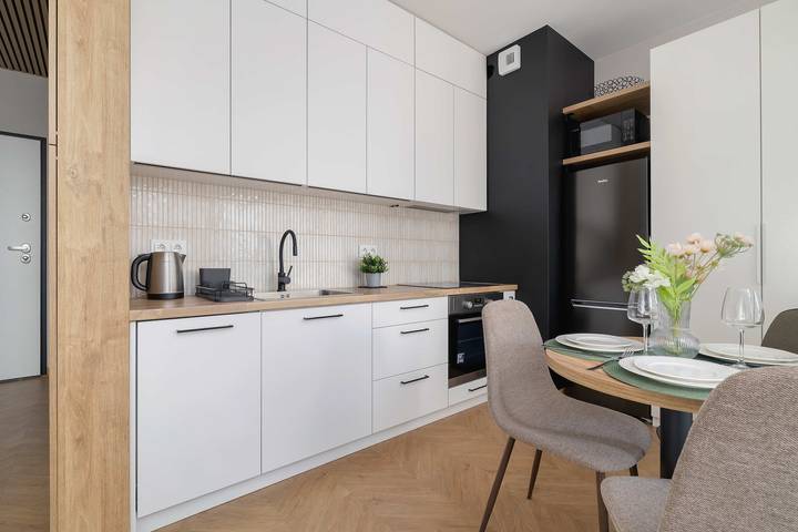 Gîte pour 4 personnes, avec balcon/terrasse, adapté aux familles à Katowice - 3