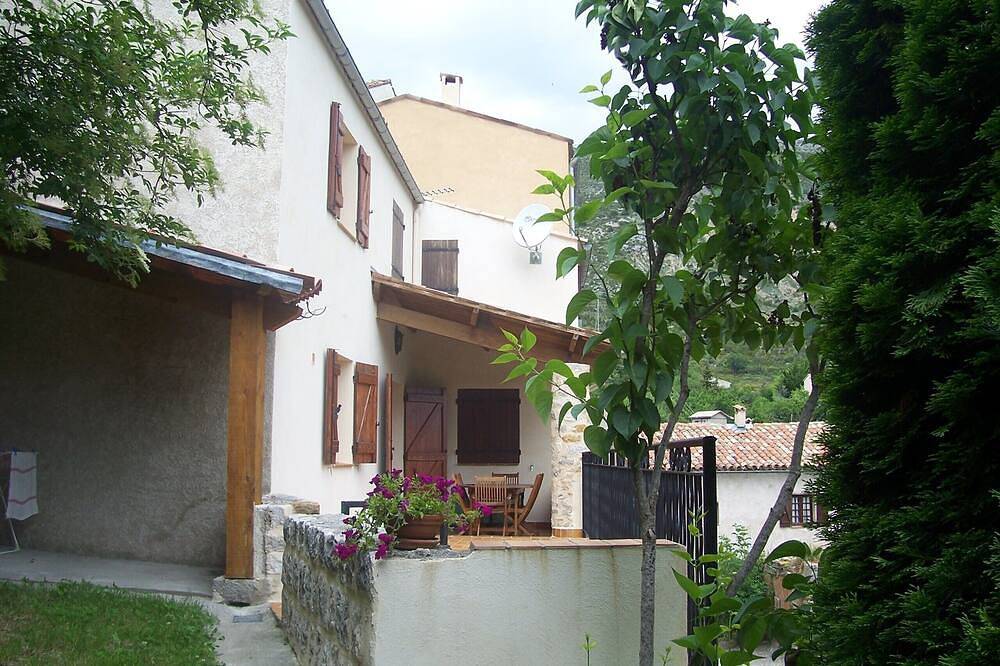 Einzelhaus Mit Blick Auf Den Schlucht Von Verdon Ruhiges Absolutes in Rougon, Regionaler Naturpark Verdon