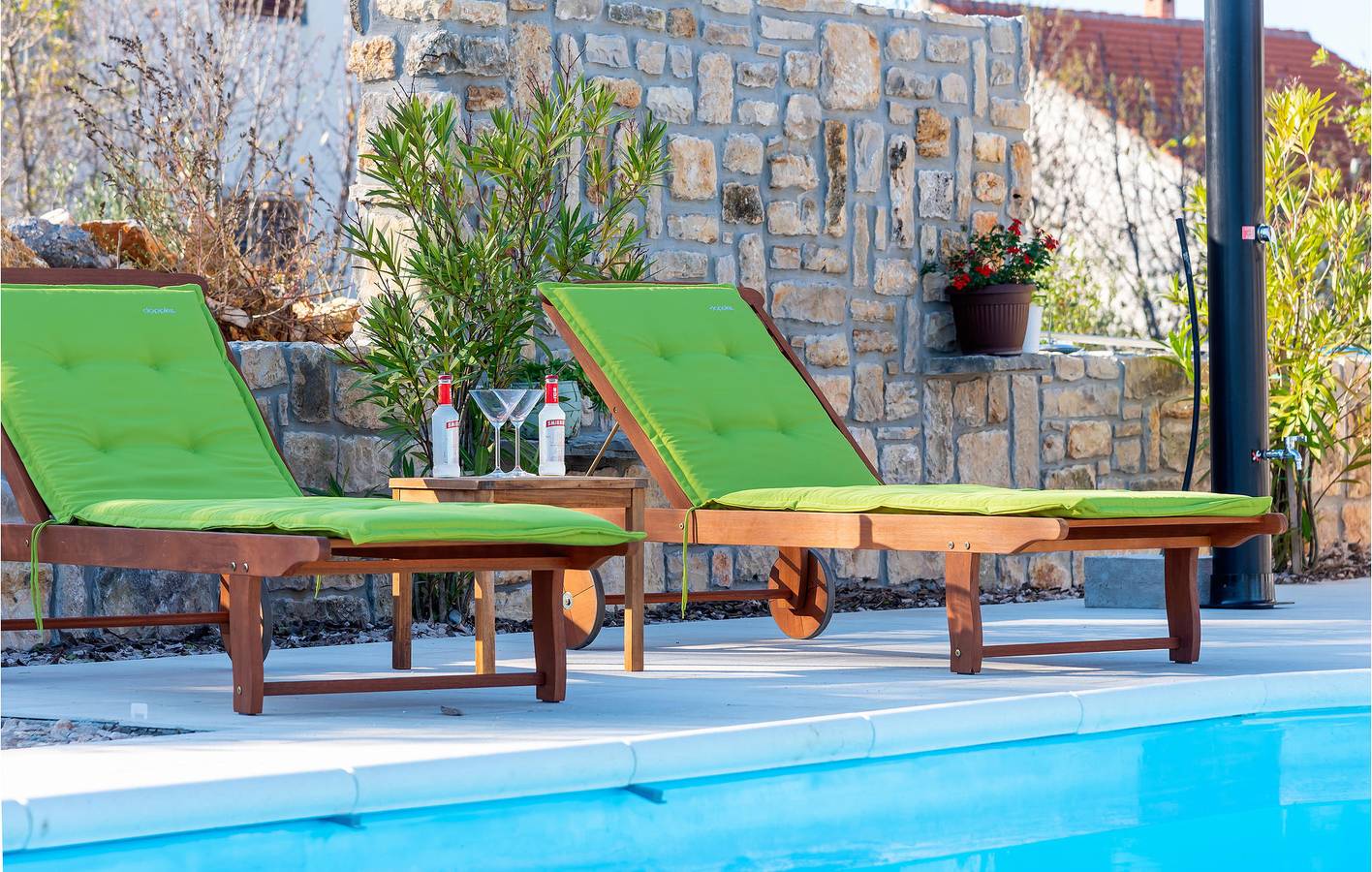 Maison de vacances pour 6 personnes avec terrasse in Puljane, Zagora Dalmatie