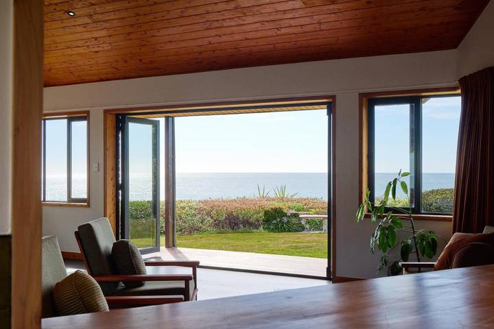 Ferienwohnung für 2 Personen, mit Terrasse und Garten sowie Ausblick in Neuseeland