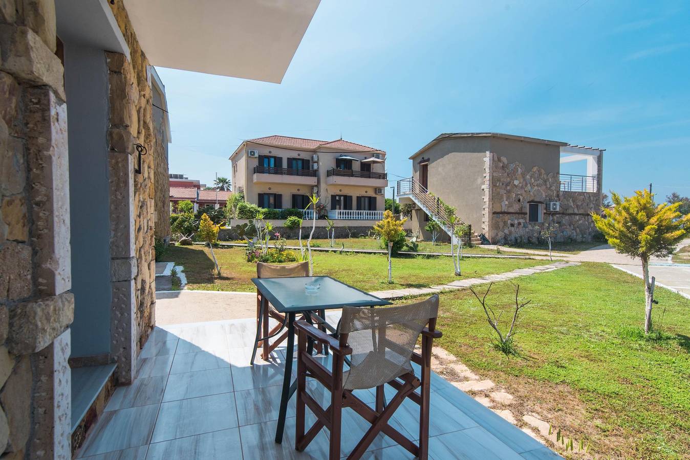 Studio entier, Mirage Arillas Studio Type B11 avec vue sur mer, piscine partagée et Wi-Fi. in Arillas, Corfou