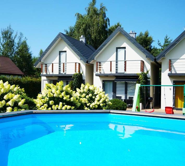 Dom dla 6 osób, z ogród i sauna oraz basen w Krokowa