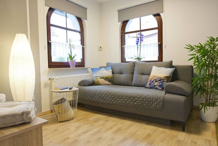 Ferienwohnung für 4 Personen, mit Garten und Ausblick in Bad Liebenstein - 2