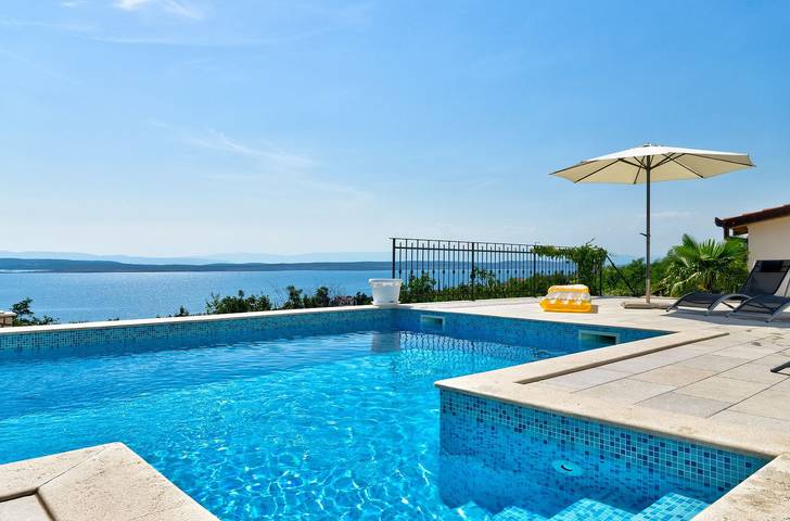 Ferienwohnung für 4 Personen, mit Terrasse und Garten sowie Pool in Crikvenica - 3