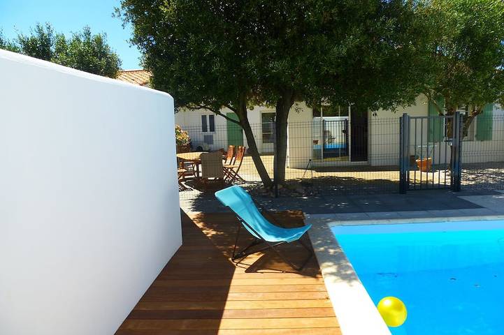 Ferienhaus für 5 Personen, mit Terrasse und Garten auf der Ile de Re