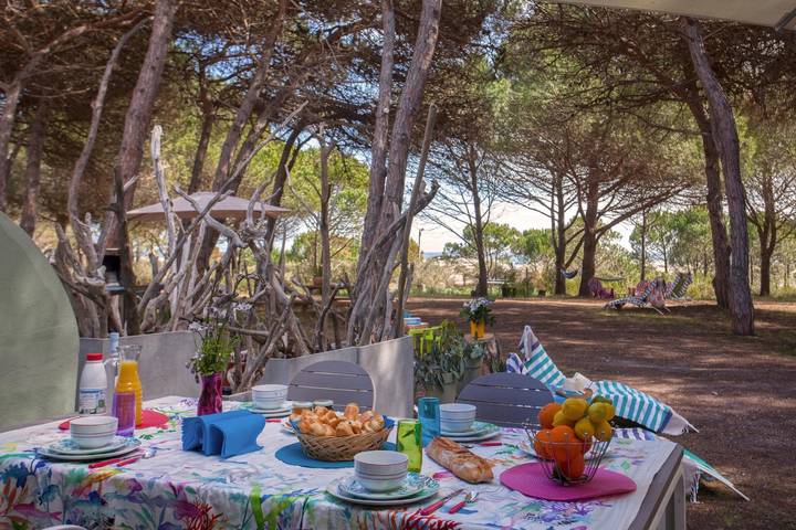 Gîte pour 4 personnes, avec Terrasse ainsi que Jardin et Vue à Sorbo-Ocagnano - 3