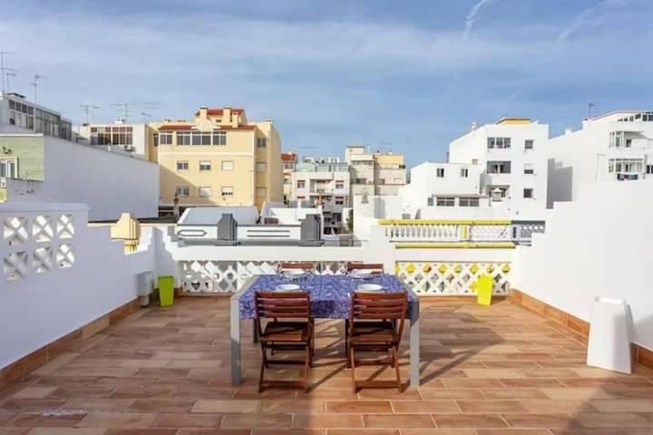 Appartement voor 3 personen, met terras in Faro