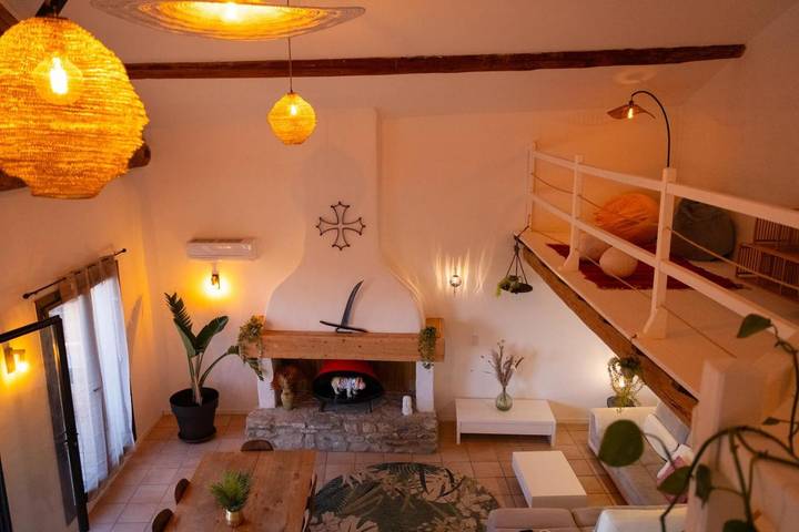 Location de vacances pour 10 personnes, avec jardin et vue à Paraza - 3