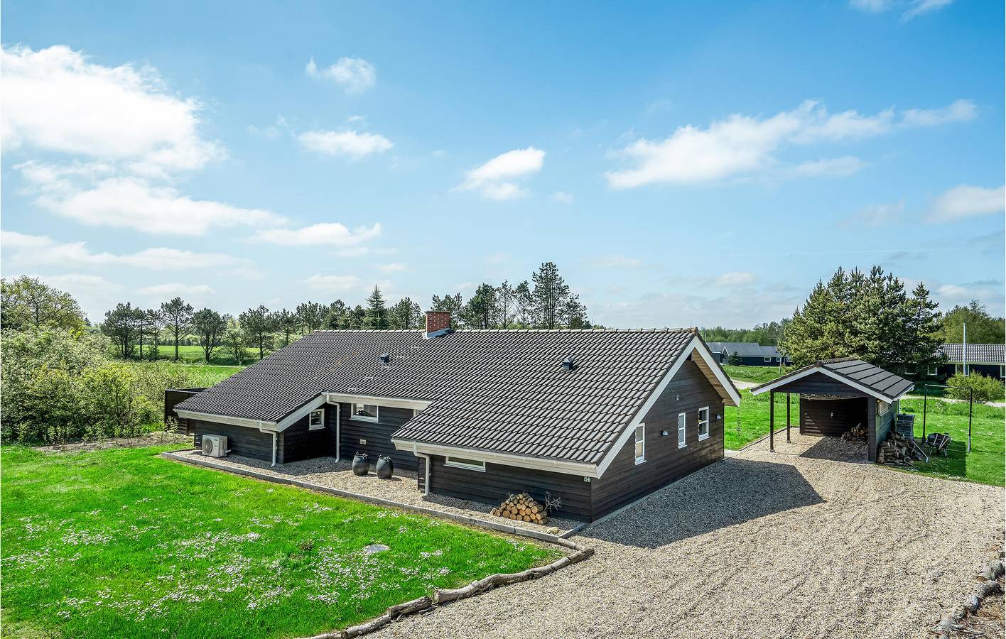 Feriehus for 8 personer med have in Jegum, Jegum Ferieland