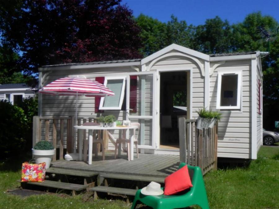 Camping Les 3 Rivières - Stacaravan 4 personen - Mh2 Classic in Ponts sur Seulles, Bayeux en omgeving